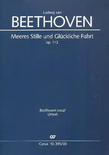Meeres Stille und glückliche Fahrt op.112 für gem Chor und Orchester Begrenztes Angebot