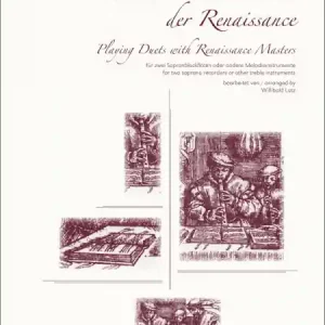 Im Duett mit Meistern der Renaissance für 2 Blockflöten (SS/Melodieinstrumente) Sichere Zahlung