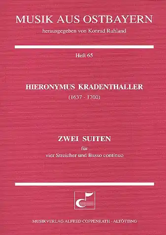 2 Suiten für 4 STreicher und Bc Preis Gesenkt