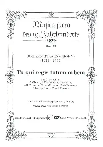 Tu qui regis totum orbem für gem Chor, Bläser und Pauken Aktuell