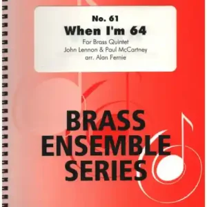 Zertifiziert When I'm 64 for brass quintet