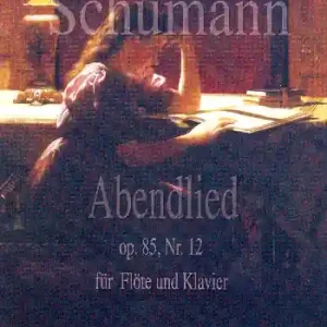 Abendlied op.85,12 für Flöte und Klavier Billig