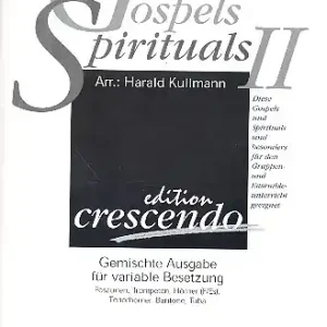 Gospels und Spirituals Band 2 für Bläserensemble mit variabler Besetzung Wochenendangebot