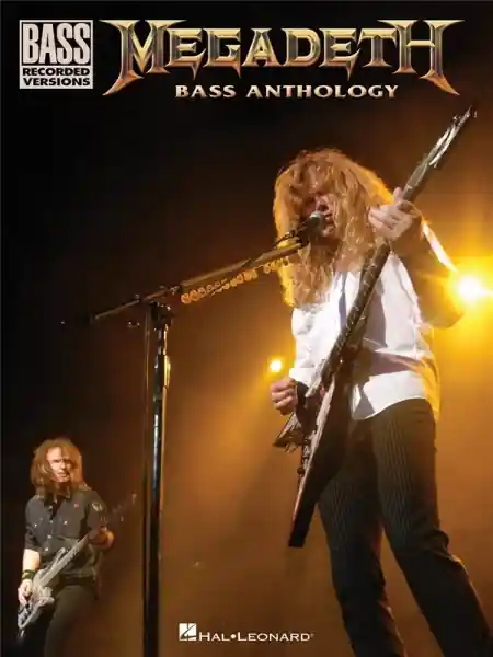 Megadeth: Bass Anthology songbook vocal/bass/tab Markenware