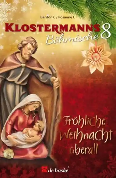 Klostermanns böhmische 8 - Fröhliche Weihnacht überall für 5-x Blasinstrumente (Schlagzeug und Glock Bestpreis