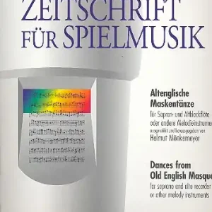 Schnäppchen Altenglische Maskentänze für 2 Blockflöte (SA)