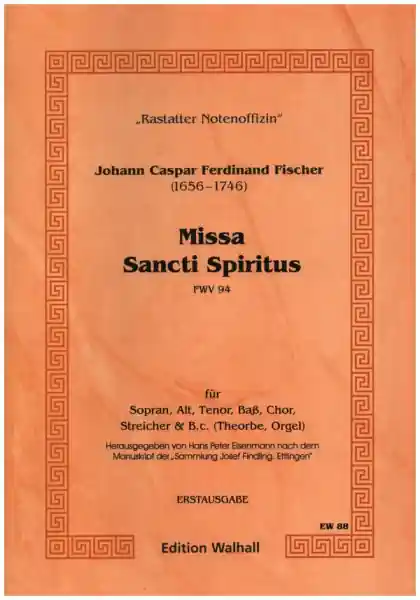 Missa sancti spiritus FWV94 GEM Chor, Streicher, Bc Sichere Zahlung