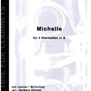 Michelle für 4 Klarinetten Kostenloser Versand