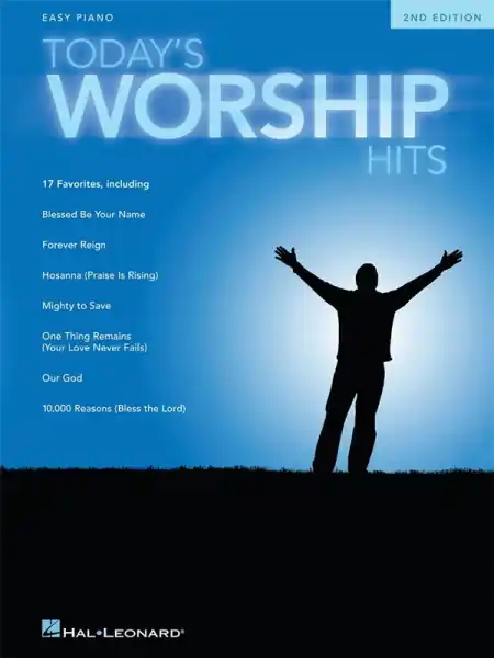 Today's Worship Hits for easy piano (with text and chords) Nur Heute