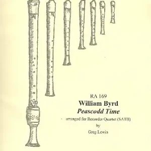 Wochenendangebot Peascodd Time for 4 recorders (SATB)