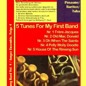 Aktuell 5 tunes for my first band vol.6: eine Sammlung mit Stücken für gemischtes Ensemble
