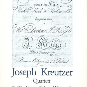 Quartett op.2,1 für Flöte, Violine, Viola und Violoncello Jetzt Kaufen