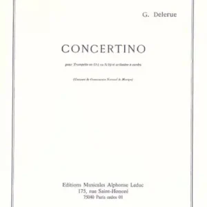 Concertino pour trompette en ut (ou sib) et piano Jetzt Bestellen