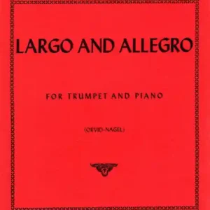Highlight Largo and allegro for trumpet and piano