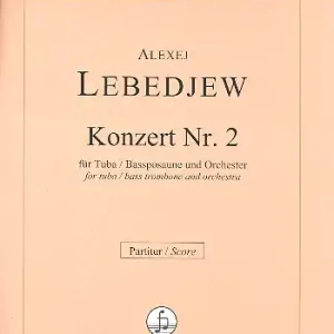 Wochenendangebot Konzert Nr.2 für Tuba (Baßposaune) und Orchester
