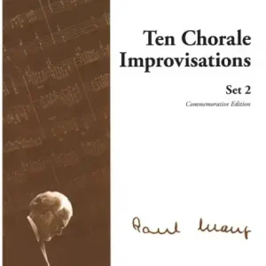 10 Chorale Improvisations vol.2 for organ Preis Gesenkt