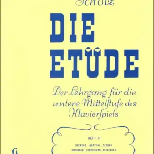 Die Etüde Band 2 Lehrgang für die untere Mittelstufe des Online Kaufen