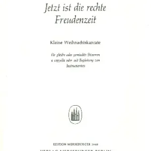 Jetzt ist die rechte Freudenzeit für gem Chor Expressversand