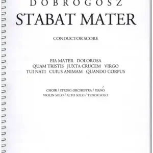 Geprüft Stabat mater for chorus and orchestra