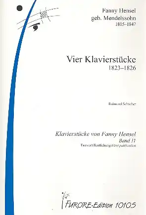 Begrenztes Angebot 4 Klavierstücke 1823-1826