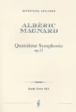 Abverkauf Sinfonie Nr.4 op.21 für Orchester