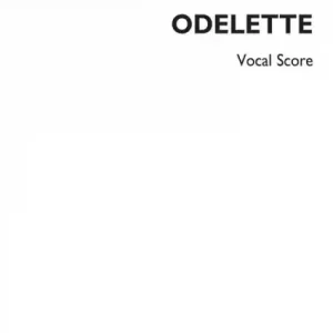 Top-Seller Odelette for soprano and piano