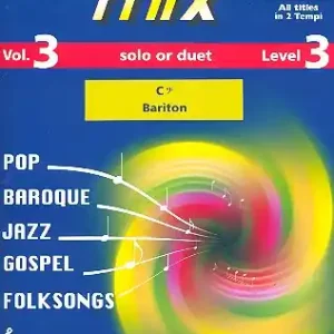 Rabatt Music Mix vol.3 (+2 CD's) für Bariton Bassschlüssel