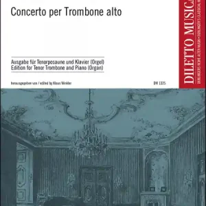 Concerto per Trombone alto für Tenorposaune und Klavier (Orgel) Neu