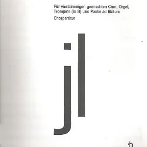 Te deum für gem Chor, Orgel, Trompete, Pauke ad lib. Knallerangebot