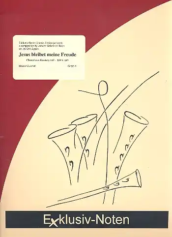 Must-Have Jesu bleibet meine Freude BWV147 für 2 Trompeten und 2 Posaunen