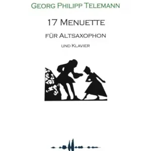 17 Menuette (+CD) für Altsaxophon und Klavier Knallerangebot