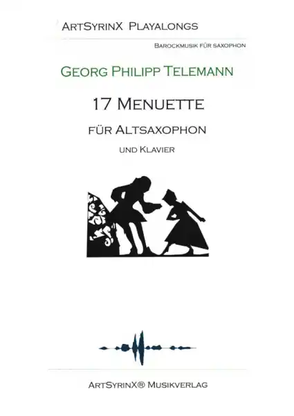 17 Menuette (+CD) für Altsaxophon und Klavier Knallerangebot