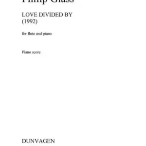 Love divided by for flute and piano Direkt Vom Hersteller