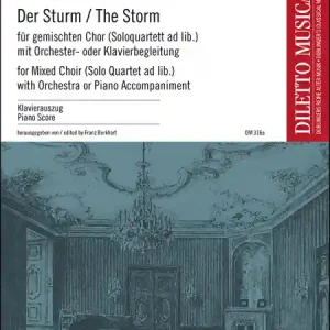 Bestpreis Der Sturm Hob.XXIVa:8 für Chor und Orchester