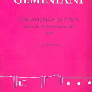 Wochenendangebot Concerto grosso op.3,6 für 4 Blockflöen (SATB)