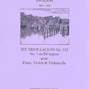 Trio facile en ré majeur op.352,1 pour violon, violoncelle et piano Preisknaller