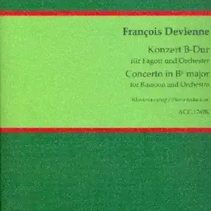 Zertifiziert Konzert B-Dur für Fagott und Orchester für Fagott und Klavier