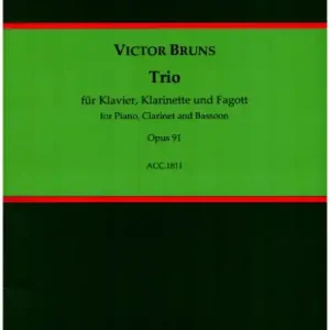 Trio op.91 für Klarinett, Fagott und Klavier Jetzt Kaufen