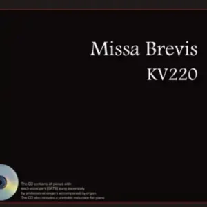 Super-Preis Missa Brevis KV220 (+CD-Rom) für gem Chor und Orchester