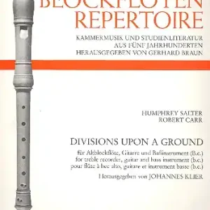 Divisions upon a Ground für Altblockflöte, Gitarre und Expressversand