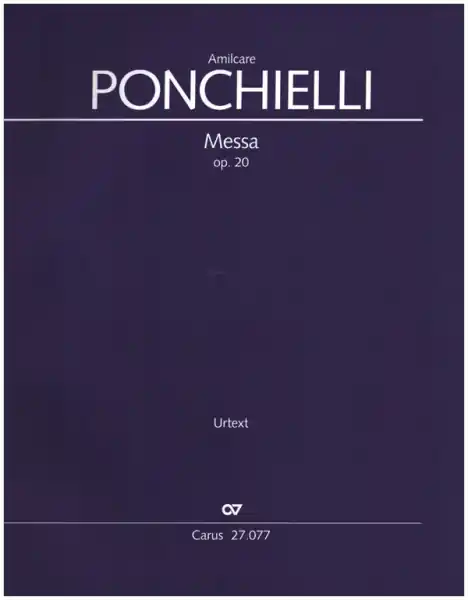 Messa A-Dur op.20 für Soli, gem Chor, Orchester und Orgel Knallerangebot