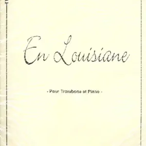 En Louisiane pour trombone et piano Nur Heute
