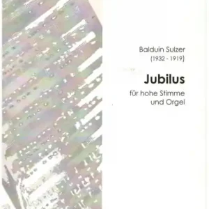 Kostenloser Rückversand Jubilus für hohe Stimme und Orgel