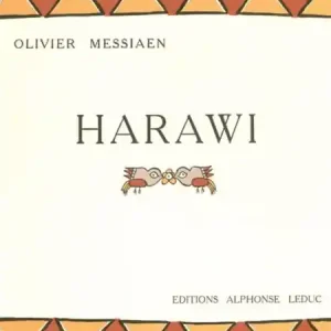 Echt Harawi Chant d'amour et de mort pour soprano dramatique et piano