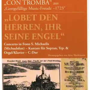 Aktuell Lobet den Herren, ihr seine Engel für Sopran, Trompete und Orgel (Klavier)