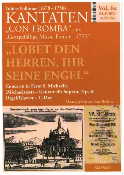 Aktuell Lobet den Herren, ihr seine Engel für Sopran, Trompete und Orgel (Klavier)
