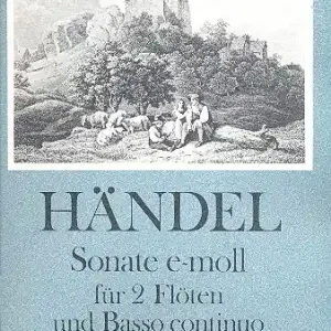Finale Aktion Sonate e-Moll für 2 Flöten und Bc