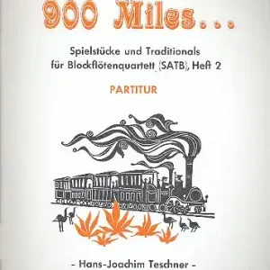 Markenprodukt 900 Miles Band 2 für 4 Blockflöten (SATB)