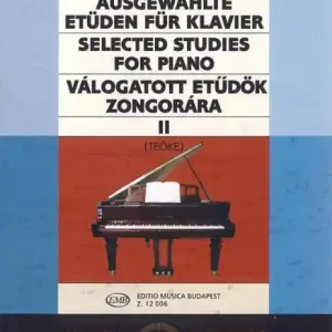 Ausgewählte Etüden Band 2 für Klavier Kostenloser Versand