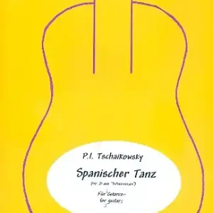 Spanischer Tanz für 2 Gitarren Partitur und Stimmen Preis Gesenkt